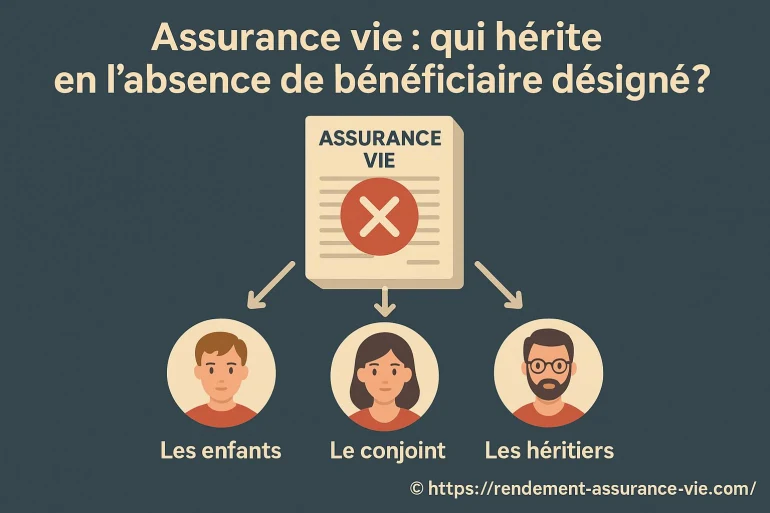 Schéma héritage assurance vie sans bénéficiaire