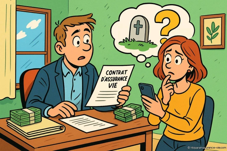 Consultation assurance vie perplexité femme