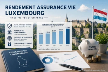 Rendement assurance vie Luxembourg : quelles spécificités et chiffres clés