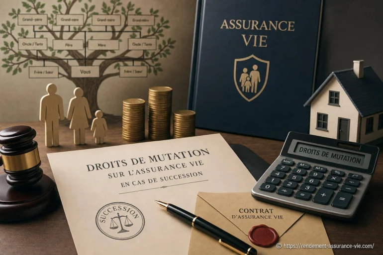 Droits de mutation sur l’assurance vie en cas de succession : comment ça fonctionne ?