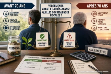 Versements avant et après 70 ans : quelles conséquences fiscales ?