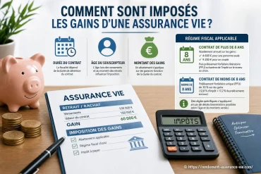 Comment sont imposés les gains d’une assurance vie ?