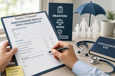 Questionnaire médical pour l’assurance vie : obligations et enjeux ?