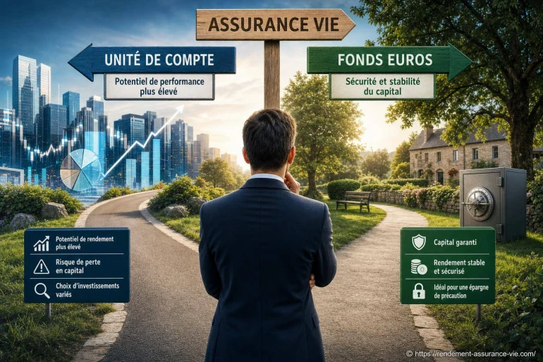 Assurance vie : unité de compte ou fonds euros ?