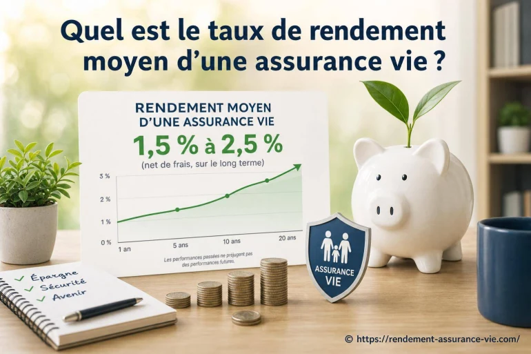 Quel est le taux de rendement moyen d’une assurance vie ?