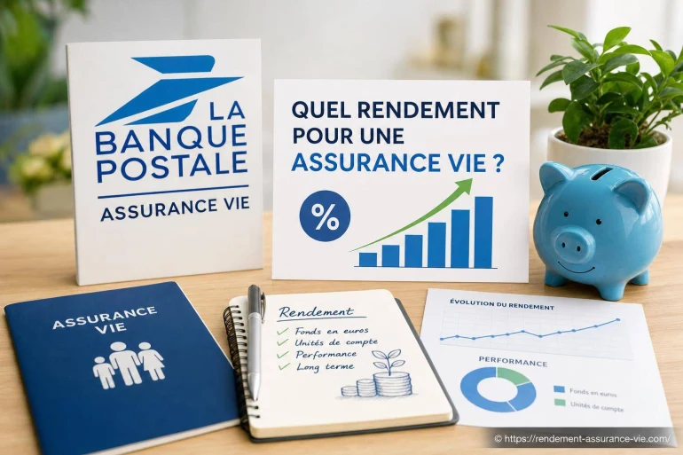 Quel rendement pour une assurance vie à la Banque Postale ?