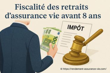 Fiscalité des retraits d’assurance vie avant 8 ans : que faut-il savoir ?