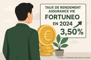 Taux de rendement assurance vie Fortuneo : quel est le niveau proposé ?