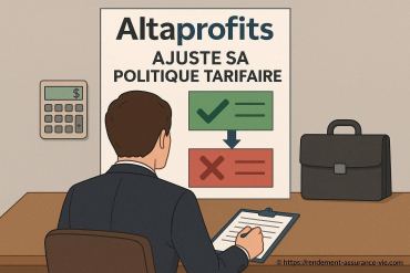Altaprofits ajuste sa politique tarifaire en assurance vie