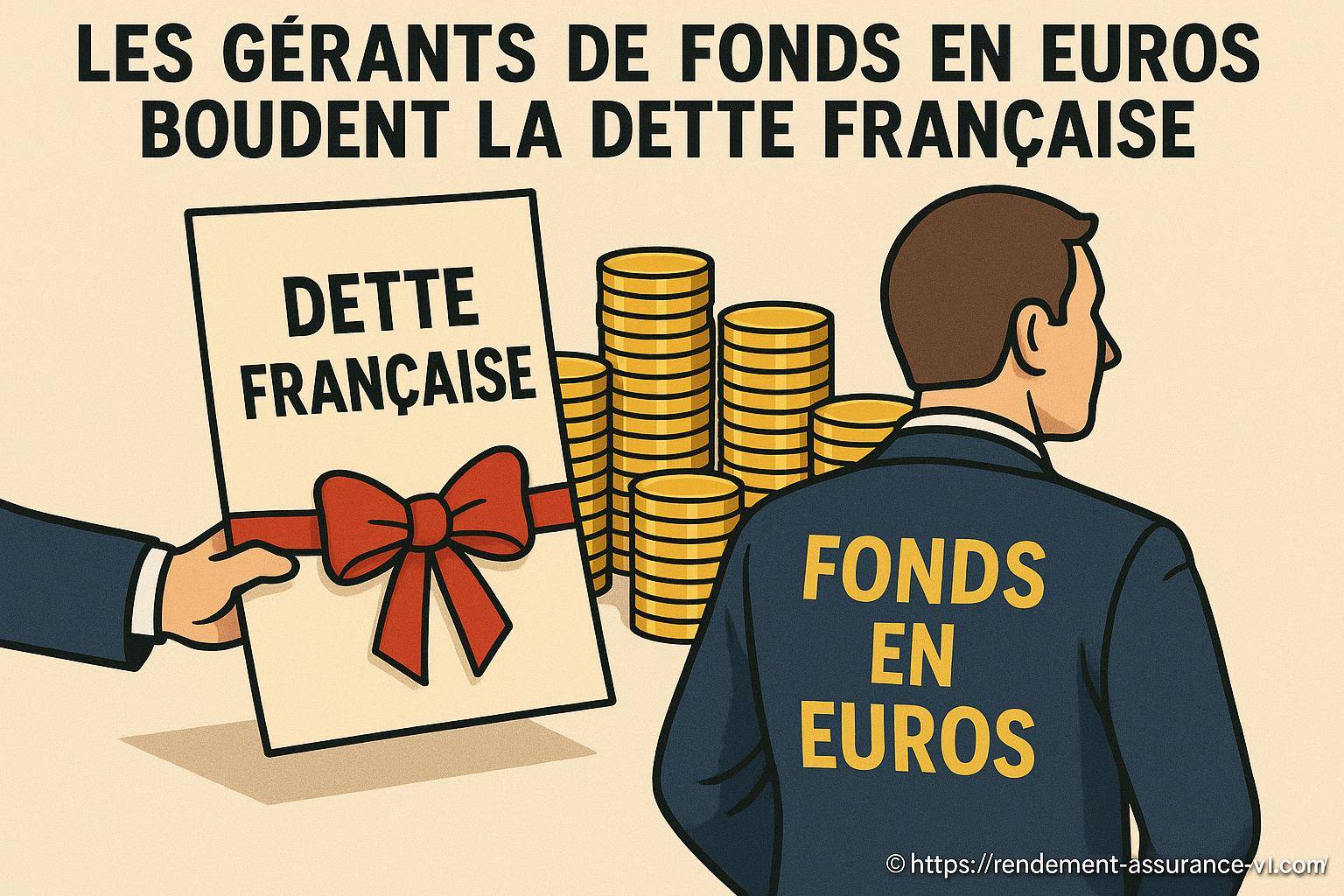 Les gérants de fonds euros réduisent leurs allocations à la dette française en 2025