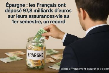 Épargne assurance-vie : les français déposent 97,8 milliards d’euros au 1er semestre 2025