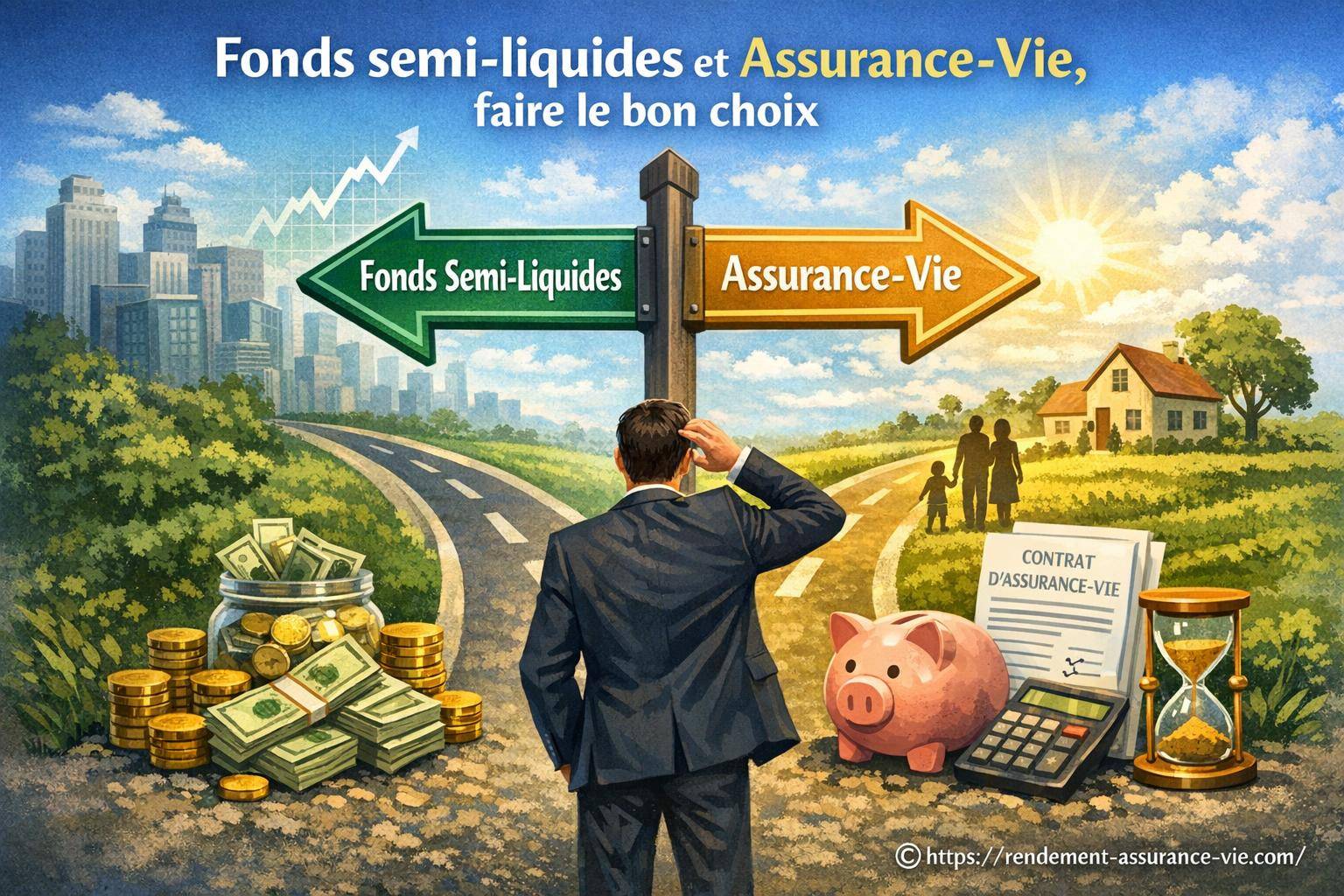 Fonds semi-liquides et assurance-vie : comment faire le bon choix en 2026