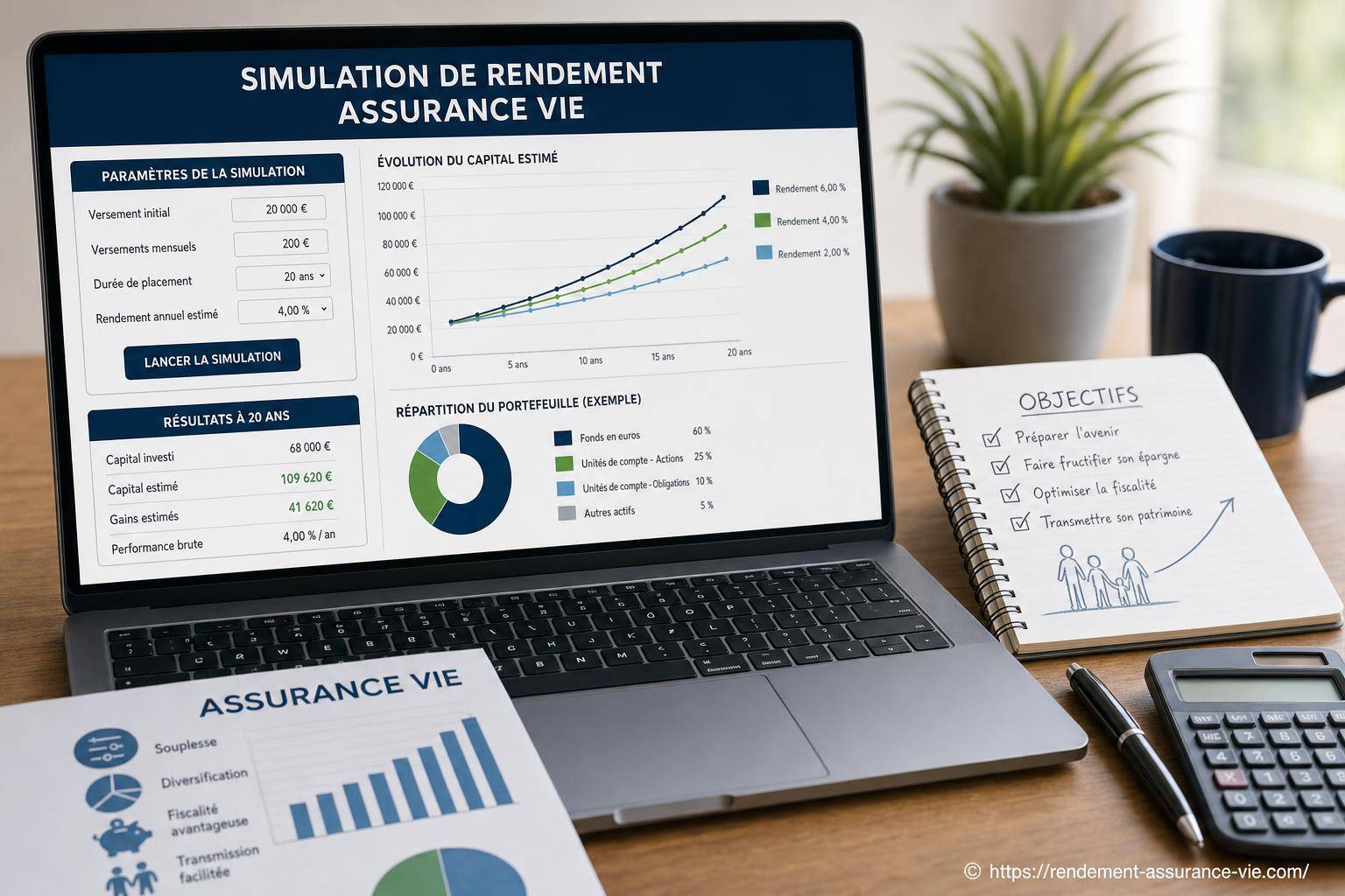 Réaliser une simulation de rendement assurance vie : comment optimiser vos gains ?